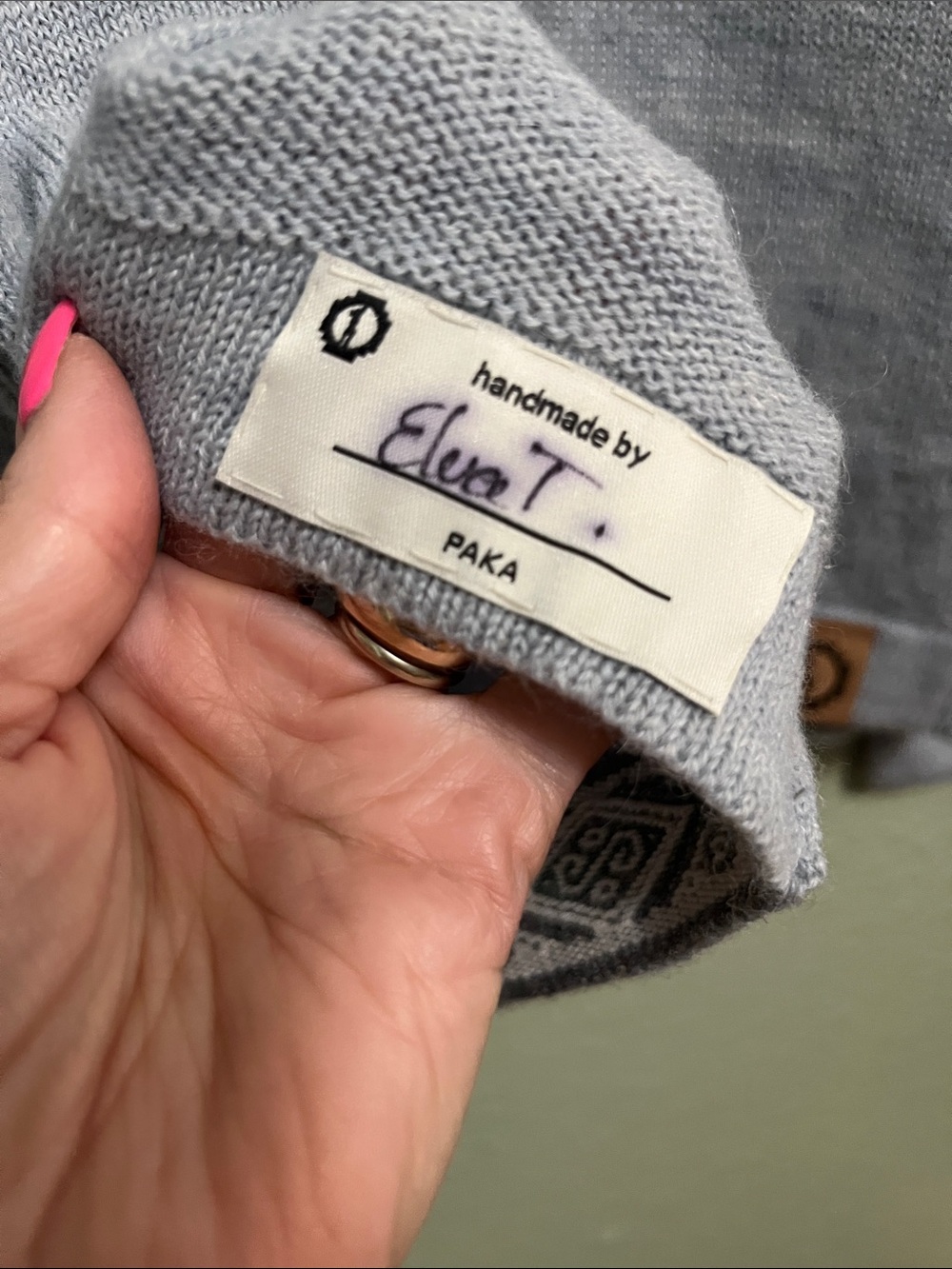 NWOT Paka women’s Sz small sweater gorgeous - Picture 4 of 7